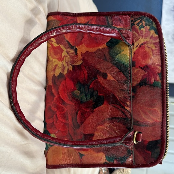Patricia Nash Floral Valentia Set: Purse, Long+ Short Wallet, Pencil+Tech Pouch. - Picture 11 of 12